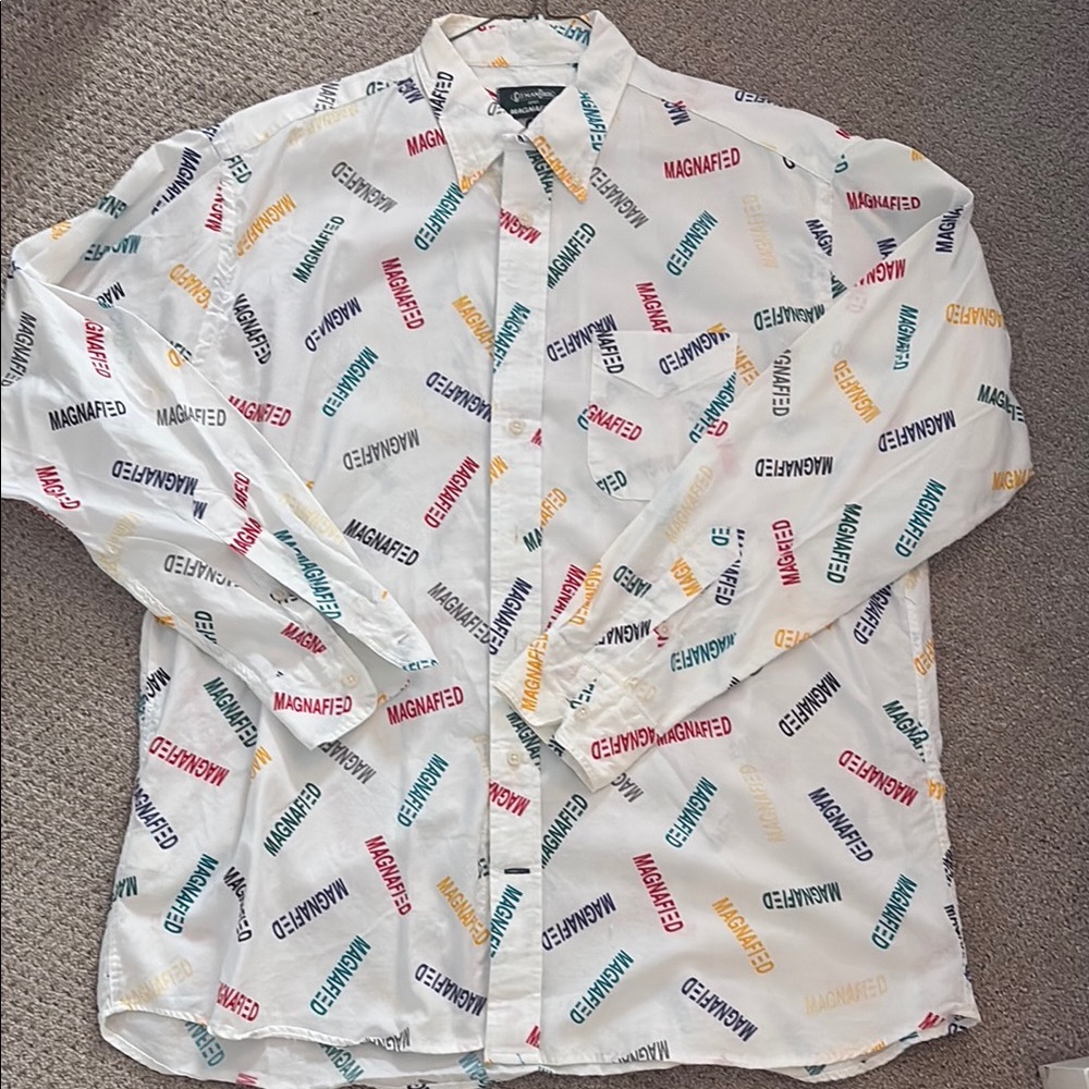Gitman Bros and Magnified. Great condition/like new mens button down shirt.